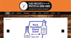 Desktop Screenshot of deerlures.com